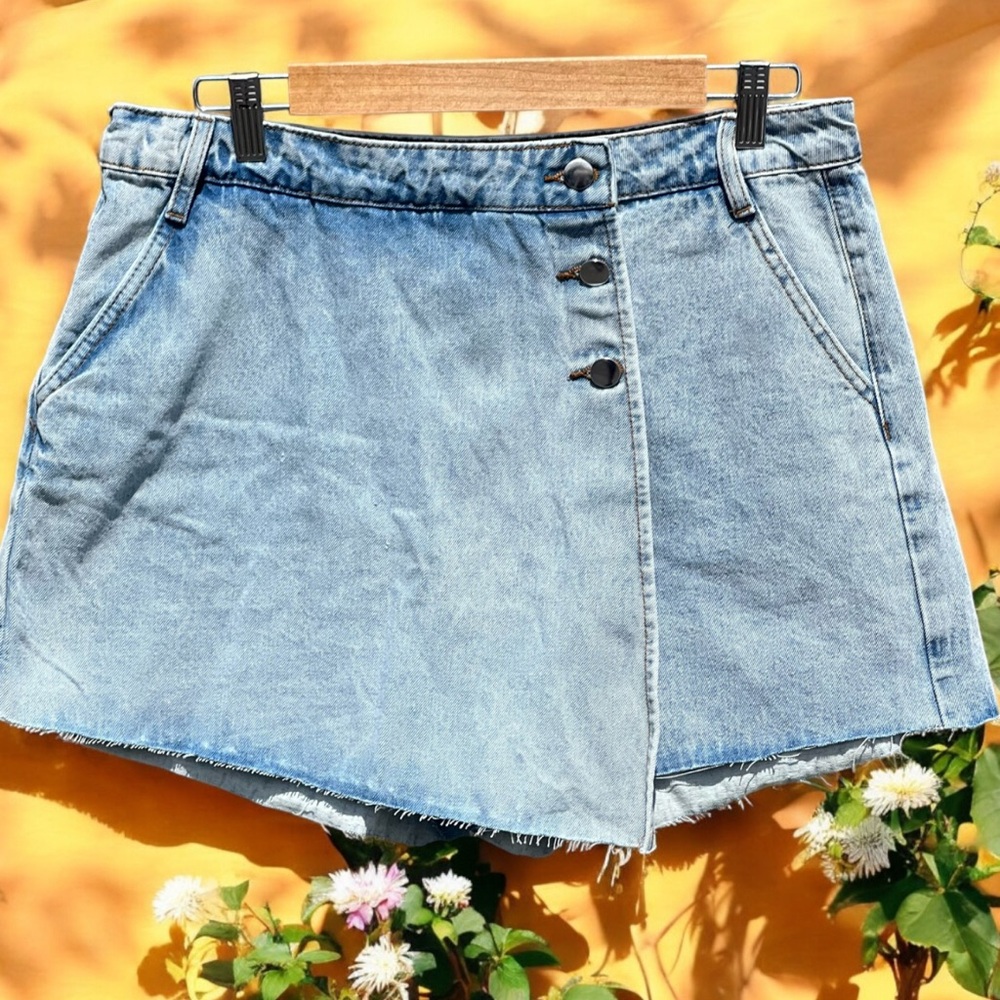 STUDIO BY THE WORKSHOP DENIM SKORT FOR Women